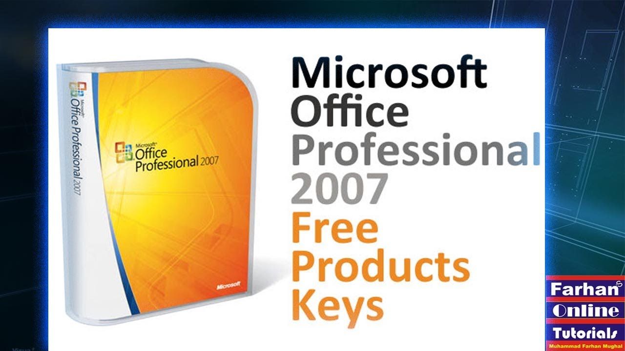 sample product key for office